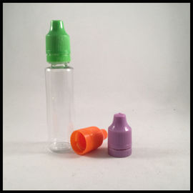 China Pharmaceutical Medicine Dropper Bottle , PET Transparent 25ml Plastic Dropper Bottles supplier