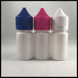 China Milk White 30ml Unicorn Bottle Non - Toxic For Electronic Cigarette Liquid supplier