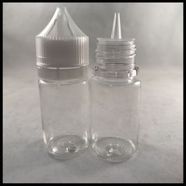China 30ml Clear Plastic Dropper Bottles , Pharmaceutical 30ml Pet Plastic Bottles supplier