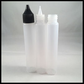 China Health And Safety PE Pen 30ml Unicorn Bottle Twist Cap For Vape Smoke Oil supplier