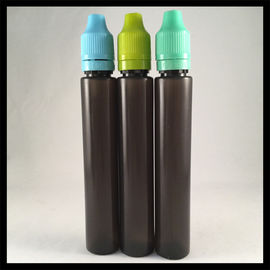 China Black Transparent PE Plastic 30ml Unicorn Bottle Chemical Stability Eco - Friendly supplier