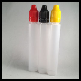 China Pharmaceutical Empty Plastic Squeezable Dropper Bottles 30ml Chemical Stability supplier