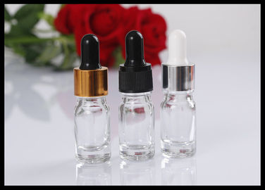 China Pharmaceutical Glass Eye Dropper Bottles , Essential Oils 5ml Glass Dropper Bottle supplier