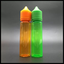 China Chubby Unicorn 60ml Plastic Dropper Bottle Green / Orange Color Vapor Liquid Container supplier