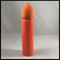 Orange Small Plastic Dropper Bottles , Custom Round 60ml Unicorn Drip Bottle supplier