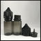 Black Transparent 30ml Pet Bottles , Custom 30ml Plastic Dropper Bottles Bulk supplier