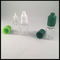 Long Thin 10ml Eye PET Dropper Bottles Food Grade Durable Eco - Friendly supplier