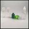 Small Plastic PET E Liquid Bottles , Transparent Pharmaceutical Ear Dropper Bottle supplier