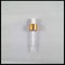 30ml Empty Plastic Pipette Bottles Gold Cap Chemical Stability supplier