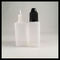 Durable 30ml Childproof LDPE Dropper Bottles Small Capacity Plastic Container supplier