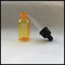 Orange Plastic Pipette Bottles Food Grade For Liquid Flavoring Packing supplier