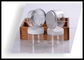 Transparent Empty PET Cosmetic Cream Jar 50g Small Cosmetic Pots Low Temperature Resistant supplier