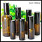 Brown Color Essential Oil Glass Dropper Bottle Black Pump For Cosmetic Lotion supplier