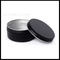 Black Metal Aluminium Cosmetic Tins Herbs Spices Storage Jar 150g Capacity supplier