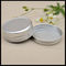 Empty Aluminum Cosmetic Containers , 100g Aluminum Cosmetic Jar With Lids supplier