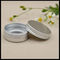 30g Black Cream Jar Aluminum Cosmetic Packaging Container With Screw Lids supplier