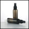 Round Shape Empty Plastic Spray Bottles Black Refillable Cosmetic Container 60ml supplier