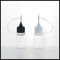 Squeezable PE E Liquid Bottles , 5ml Size Stell Needle Plastic Dropper Bottles supplier