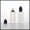 Dropper PE E Liquid Bottles 60ml Translucent Childproof Tamper Evident Cap supplier