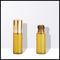 3ML 5ML 10ML Glass Cosmetic Bottles Screw Cap With Stainless Steel Roller Balls supplier