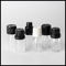 Different Sizes Essential Oil Glass Bottles Clear Eye Dropper Caps Childproof supplier