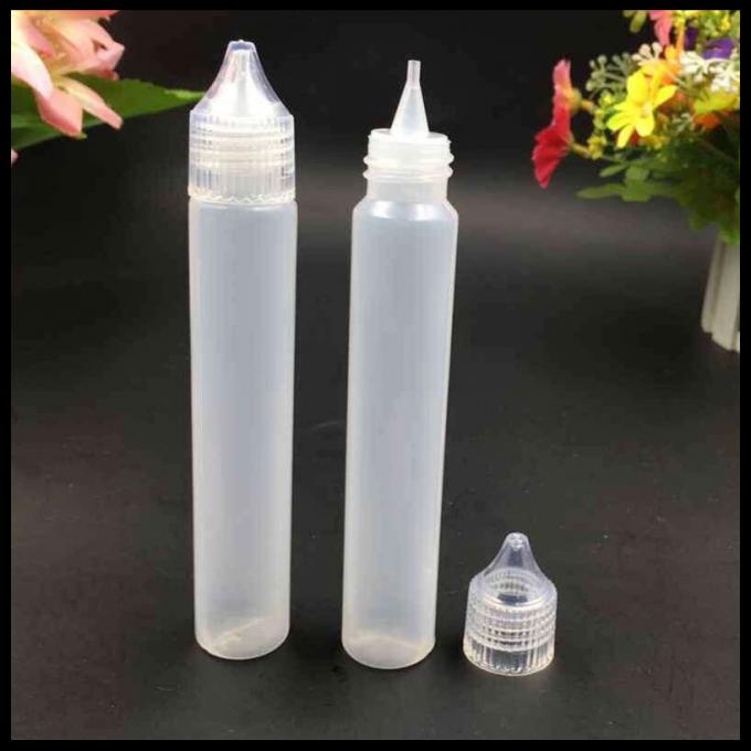 30ml Plastic Unicorn Dropper Bottles Pen Shape For Electronic Cigarette