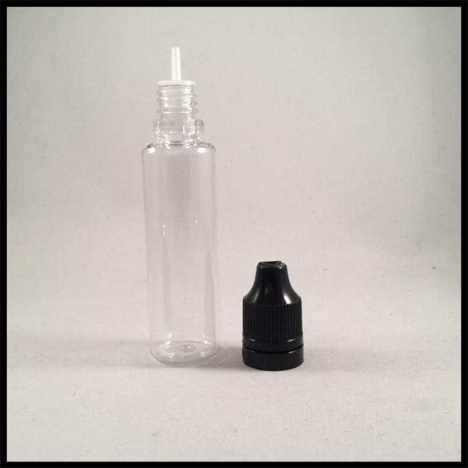 Pharmaceutical Medicine Dropper Bottle , PET Transparent 25ml Plastic Dropper Bottles