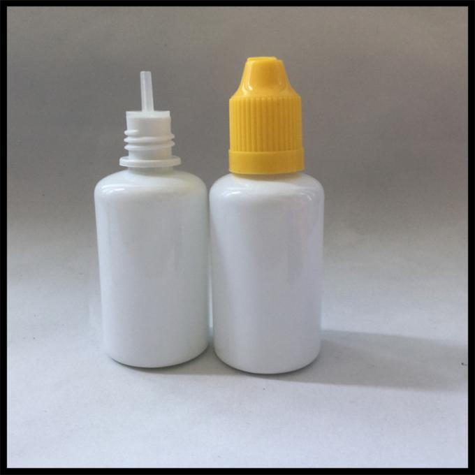 30ml White Plastic Bottles PET Dropper Bottles Empty E Liquid Bottles