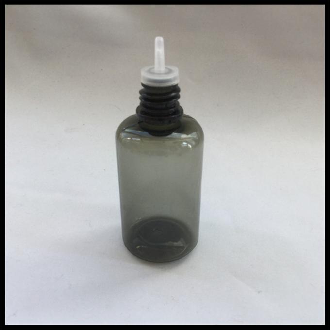 Black 30ml E Liquid Bottle Pet Dropper Bottles Plastic E Cigarette Bottle