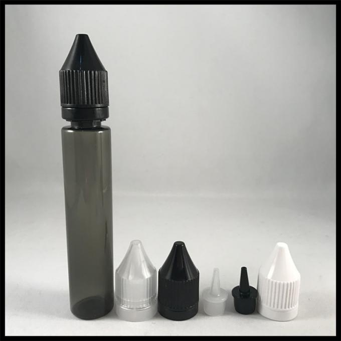 Pharmaceutical Unicorn Pen Bottles , Durable Black 30ml Dropper Bottles