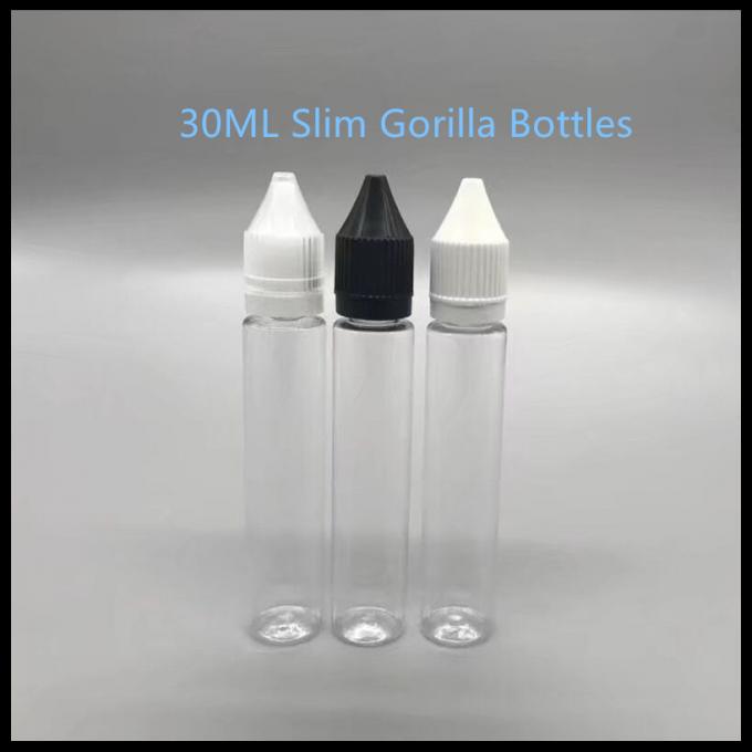 Slim Pink PET Plastic 30ml Unicorn Bottle Label Printing For E Liquid Dropper