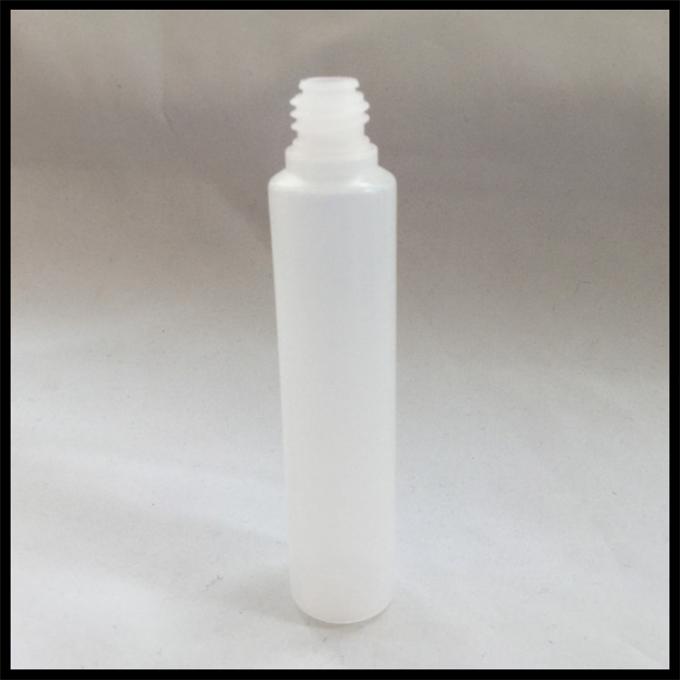 Squeezable 30ml Clear Plastic Bottles , Custom 30ml Pet Plastic Bottles