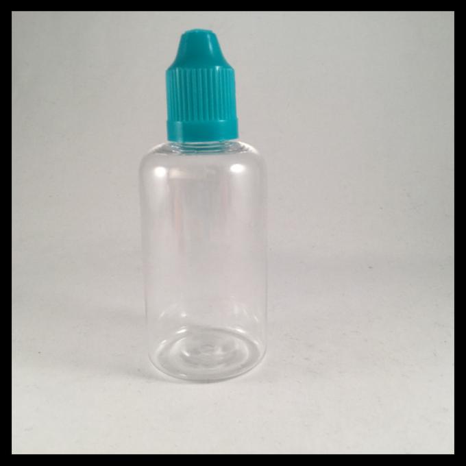 E Cigarette Liquid Pet Dropper Bottles Acid Base Resistance Food Grade Durable