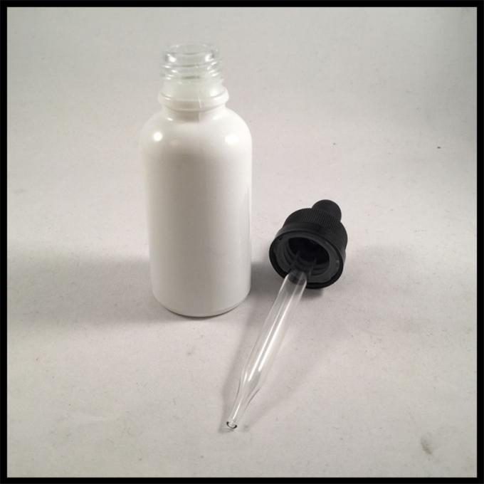 Milk White 30ml Essential Oil Dropper Bottles E cigarette Liquid Bottle