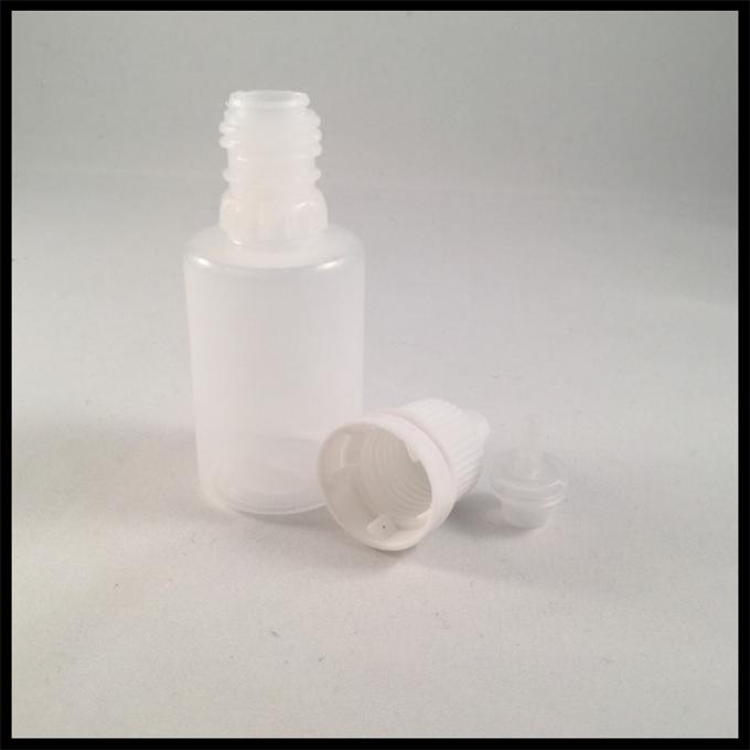 Child Proof Plastic Dropper Bottles 20ml , LDPE Empty Eye Dropper Bottles