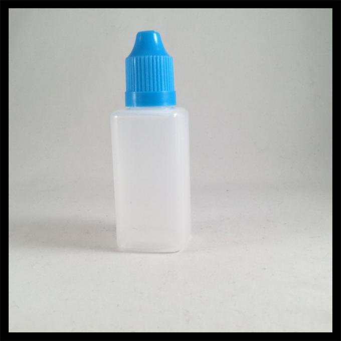 Durable 30ml Childproof LDPE Dropper Bottles Small Capacity Plastic Container