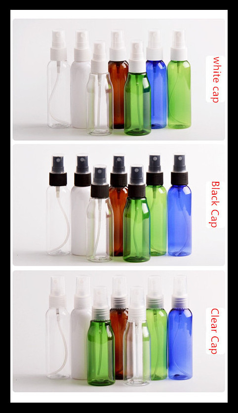 Fine Mist Scosmetic Spray Bottle 60ml , Small Empty Essential Oil Spray Bottles Bulk