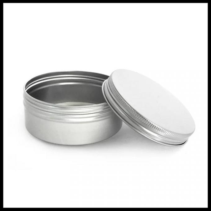 150g Cosmetic Cream Container Aluminum Dried Fruit Jar With Screw Lids
