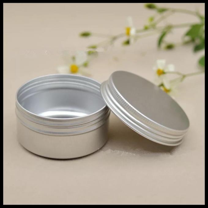 Pink Cosmetic Aluminum Jar 100g Metal Cans Lotion Cream Powder Can With Screw Lid
