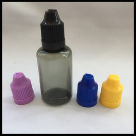 China Black 30ml E Liquid Bottle Pet Dropper Bottles Plastic E Cigarette Bottle supplier