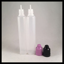 China Long Slim Unicorn Dropper Bottles 10ml - 120ml Capacity Chemical Stability Non - Toxic supplier