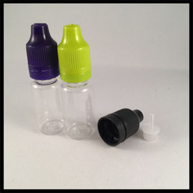 China Food Grade 10ml Plastic Dropper Bottles Long Thin Tip Dropper Non - Toxic supplier