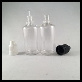 China Clear Plastic Cosmetic Dropper Bottles 50ml , Medical Packing Plastic Eye Dropper Bottles supplier