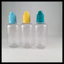China E Cigarette Liquid Pet Dropper Bottles Acid Base Resistance Food Grade Durable supplier
