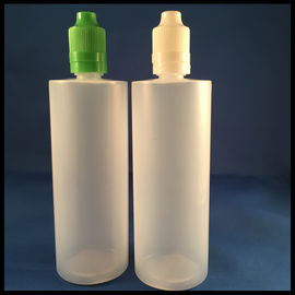 China Large Capacity LDPE Dropper Bottles 120ml Liquid Flavoring Dispense Bottle supplier