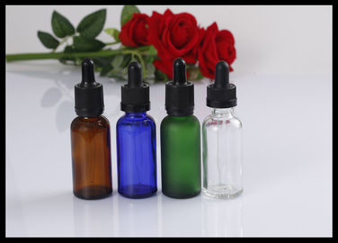 China Liquid Medicine Essential Oil Glass Bottles 30ml Non - Toxic Material Long Lifespan supplier