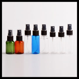 China Clear Blue Green Amber Plastic Spray Bottles 30ml 40ml Empty Oral Spray Bottle supplier