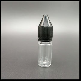 China 10ml RV Plastic Unicorn Bottles ,  Black Caps Unicorn Drip Bottle For E Liquid supplier