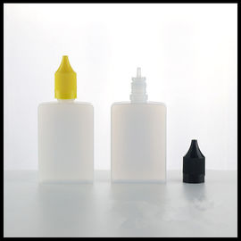 China Squeezable PE Flat Square New Design Vape Juice Bottles DIY E - Liquid Container supplier