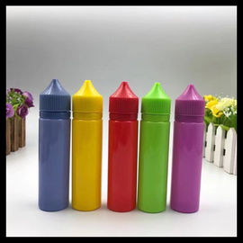 China Vape Liquid Small Plastic Dropper Bottles , Gorilla Unicorn Bottle Round Shape supplier